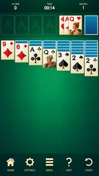 Classic Solitaire: Card Games на Андроид — Мод Без рекламы — скриншот 1