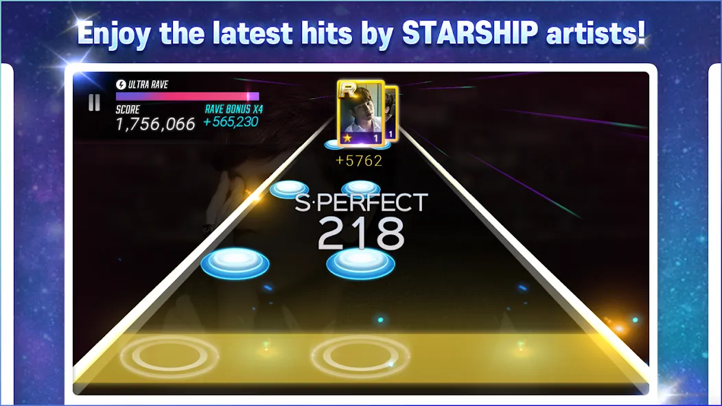 Скачать SUPERSTAR STARSHIP на телефон — Много бриллиантов и билетов — скриншот 3 Скачать SUPERSTAR STARSHIP на телефон — Много бриллиантов и билетов — скриншот 3