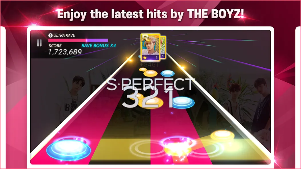 Скачать взломанную SUPERSTAR THE BOYZ — Много бриллиантов и билетов — скриншот 3 Скачать взломанную SUPERSTAR THE BOYZ — Много бриллиантов и билетов — скриншот 3