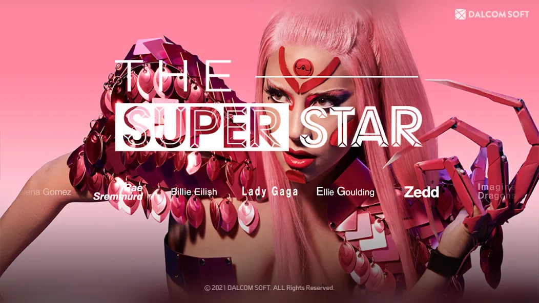 The SuperStar MOD APK — Много денег — скриншот 1