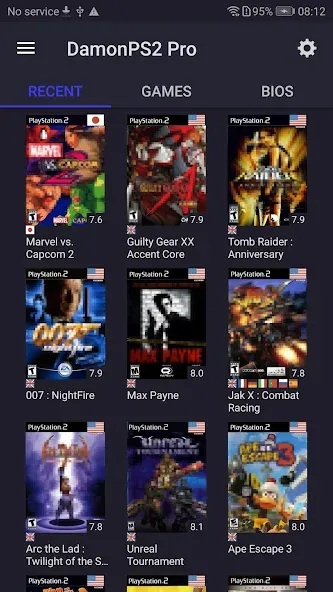 Скачать PS2 Emulator DamonPS2 PPSSPP на Андроид — Все PRO функции разблокированы — скриншот 1