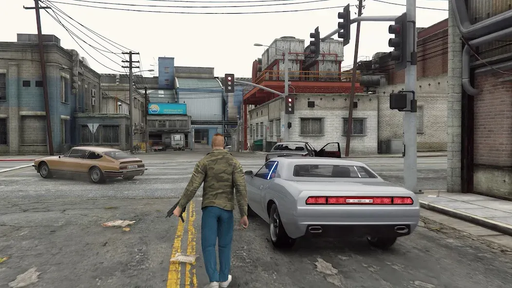City Gangstar Mafia Wars Games MOD APK на Android — Много денег — скриншот 2