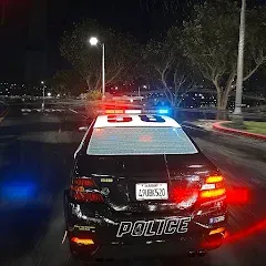 Взломанная Highway Police Chase Simulator на Андроид — Много денег