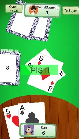 Klasik Pişti İnternetsiz на Андроид — Много денег — скриншот 3