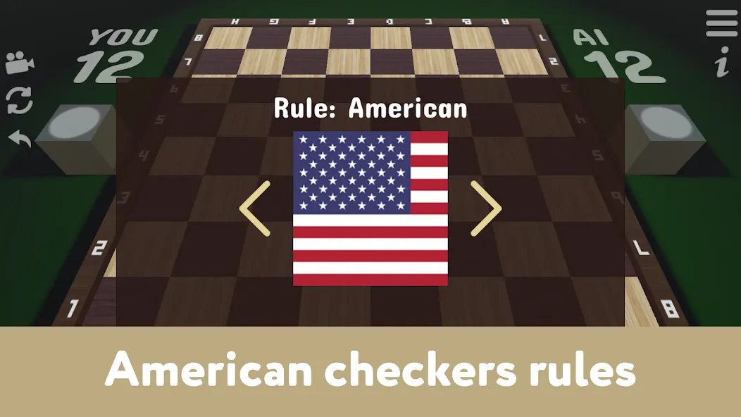 Checkers for two - Draughts — Взломанная версия (Все доски и скины разблокированы) — скриншот 3