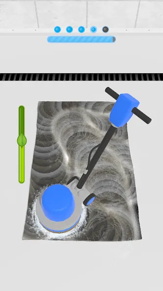 Скачать Clean My Carpet - ASMR Washing на Android — Много денег и без рекламы — скриншот 4