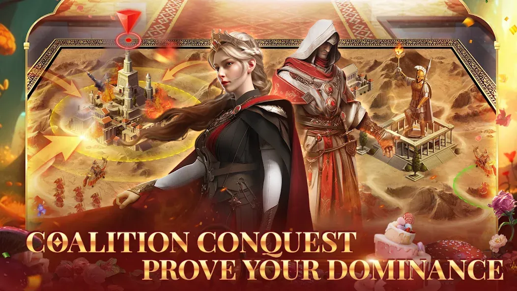 Скачать взлом Game of Sultans на Андроид — Много денег и алмазов — скриншот 5
