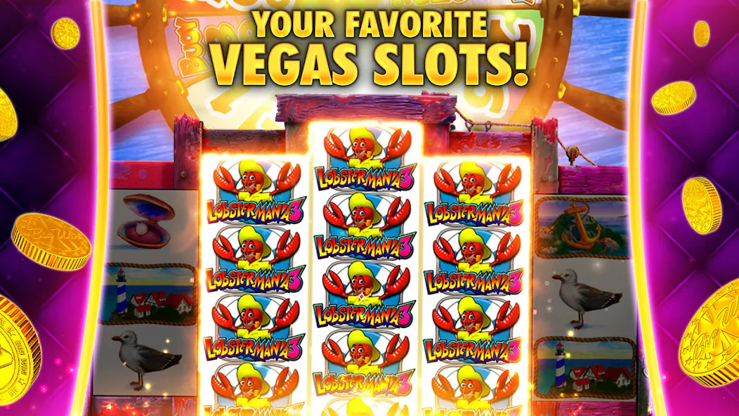 DoubleDown Casino Vegas Slots MOD APK — Бесконечные фишки — скриншот 1