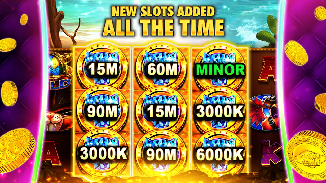 DoubleDown Casino Vegas Slots MOD APK — Бесконечные фишки — скриншот 3