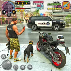 Police Car Chase Car Games — Мод: Много денег