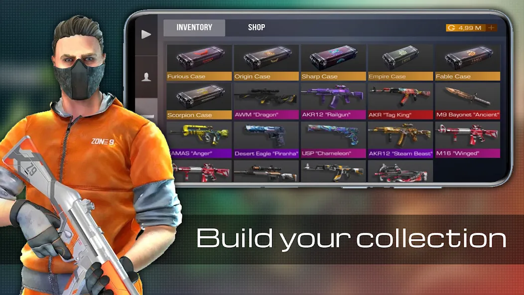 Скачать Case guns Simulator Standoff 2 — Последняя версия (Много денег) — скриншот 3