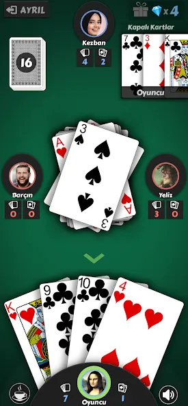 Pisti - Offline Card Games MOD — Все карты открыты на Андроид — скриншот 1 Pisti - Offline Card Games MOD — Все карты открыты на Андроид — скриншот 1