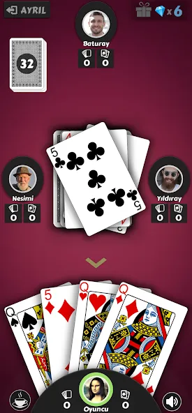 Pisti - Offline Card Games MOD — Все карты открыты на Андроид — скриншот 4 Pisti - Offline Card Games MOD — Все карты открыты на Андроид — скриншот 4