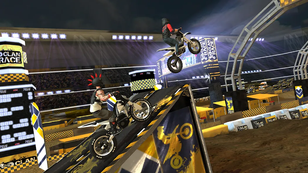 Скачать Clan Race: PVP Motocross races с модом — Много денег — скриншот 1 Скачать Clan Race: PVP Motocross races с модом — Много денег — скриншот 1