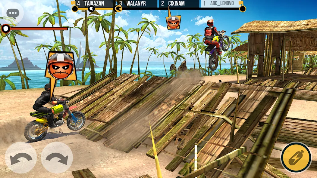 Скачать Clan Race: PVP Motocross races с модом — Много денег — скриншот 4 Скачать Clan Race: PVP Motocross races с модом — Много денег — скриншот 4