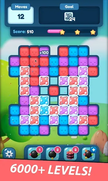 Скачать Match Blast Puzzle 3 — Последняя версия (Много денег) — скриншот 2