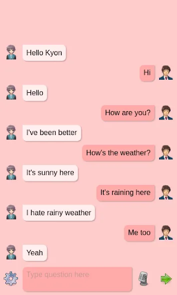 Ghost chat bot MOD APK на Android — Все ответы разблокированы — скриншот 3