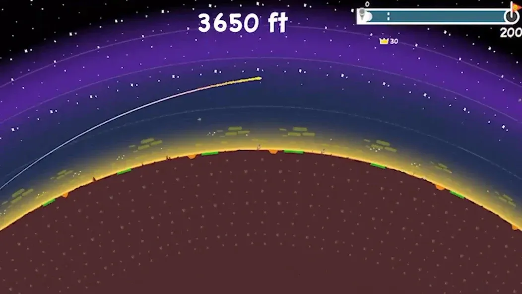 Взломанная Golf Orbit: Oneshot Golf Games на Андроид — Много денег — скриншот 2