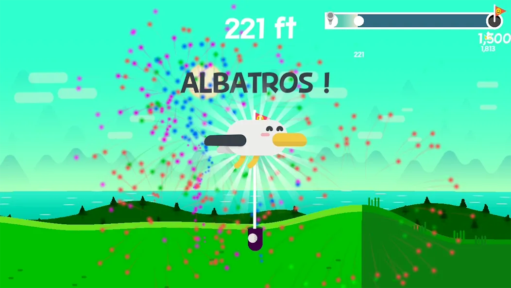 Взломанная Golf Orbit: Oneshot Golf Games на Андроид — Много денег — скриншот 5