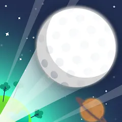 Взломанная Golf Orbit: Oneshot Golf Games на Андроид — Много денег