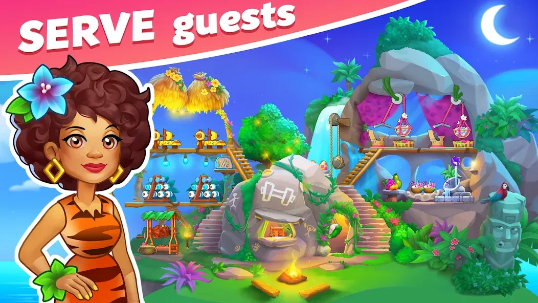 Скачать взломанную Jane’s Story: Cooking & Hotel — Много денег и энергии — скриншот 5