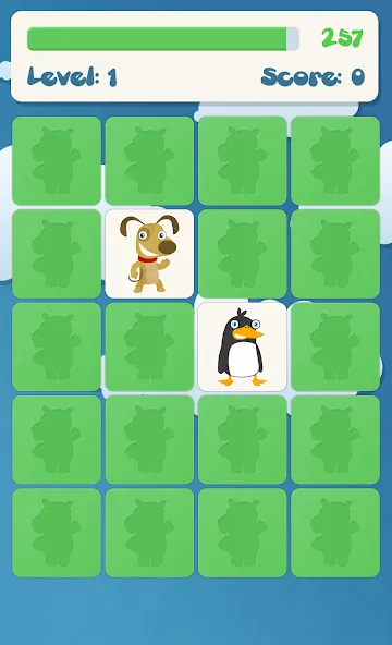 Animals memory game for kids на Андроид — Все уровни разблокированы — скриншот 4 Animals memory game for kids на Андроид — Все уровни разблокированы — скриншот 4