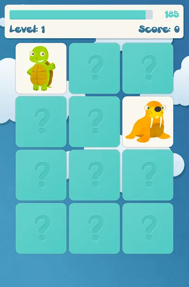Animals memory game for kids на Андроид — Все уровни разблокированы — скриншот 5