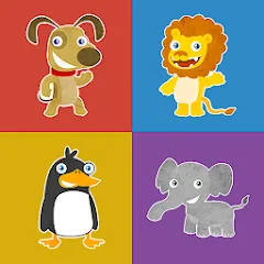 Animals memory game for kids на Андроид — Все уровни разблокированы