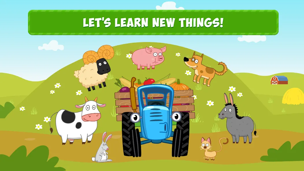 Скачать Tractor Games for Kids & Baby на Андроид — Все открыто — скриншот 2