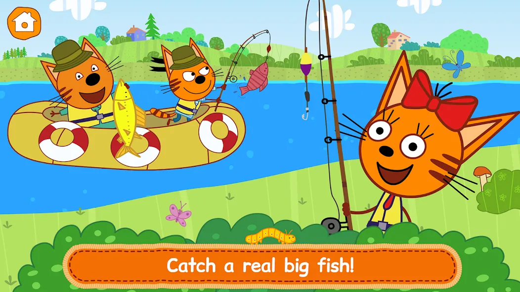 Скачать Kid-E-Cats: Kitty Cat Games с модом — Все открыто — скриншот 3