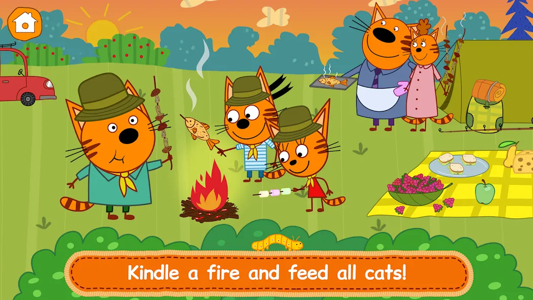 Скачать Kid-E-Cats: Kitty Cat Games с модом — Все открыто — скриншот 5