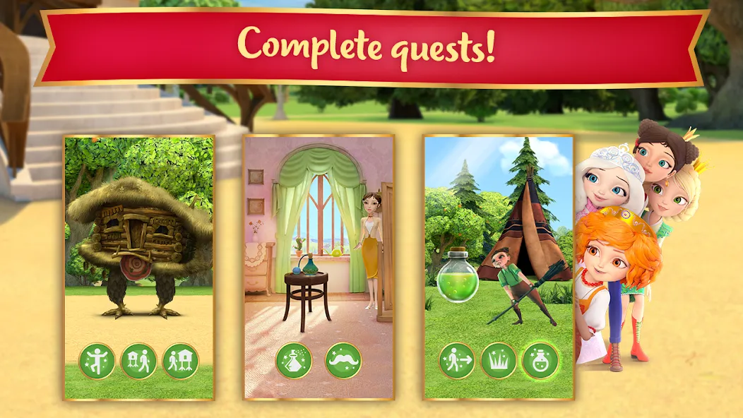Fun Princess Games for Girls! Mod APK Всё открыто — Скачать на Андроид — скриншот 3