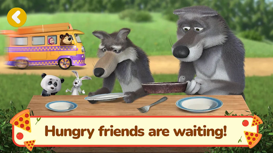Взлом Masha and the Bear Pizza Maker — Все ингредиенты открыты — скриншот 5