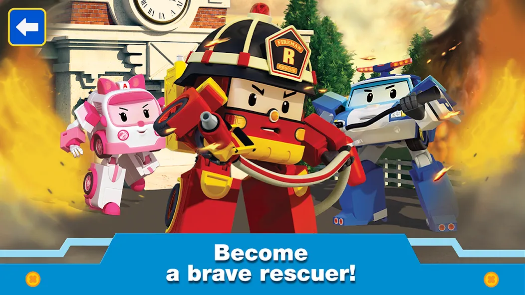 Скачать взлом Robocar Poli: Games for Boys! на Андроид — Все открыто — скриншот 1