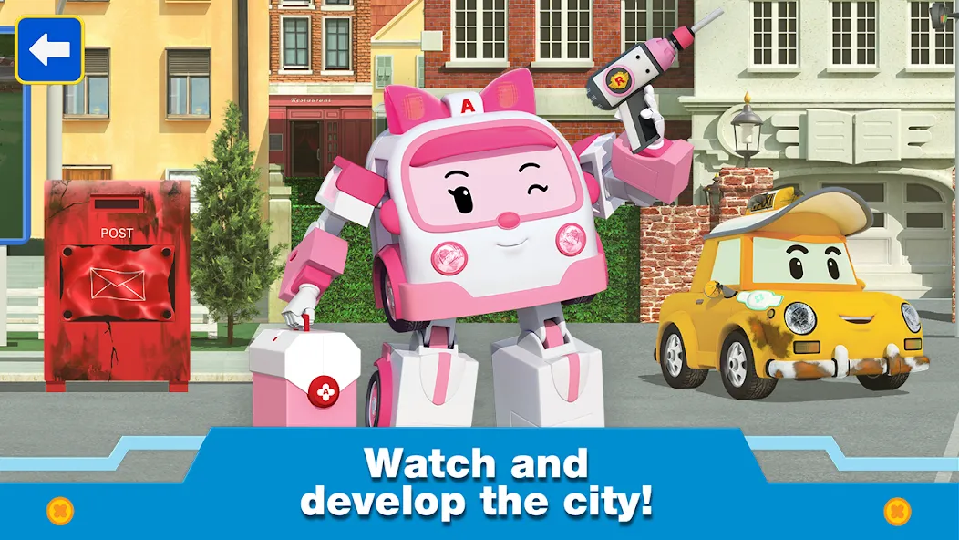 Скачать взлом Robocar Poli: Games for Boys! на Андроид — Все открыто — скриншот 2