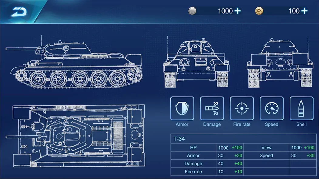 Ace Tank — Взломанная версия (Много денег) — скриншот 2