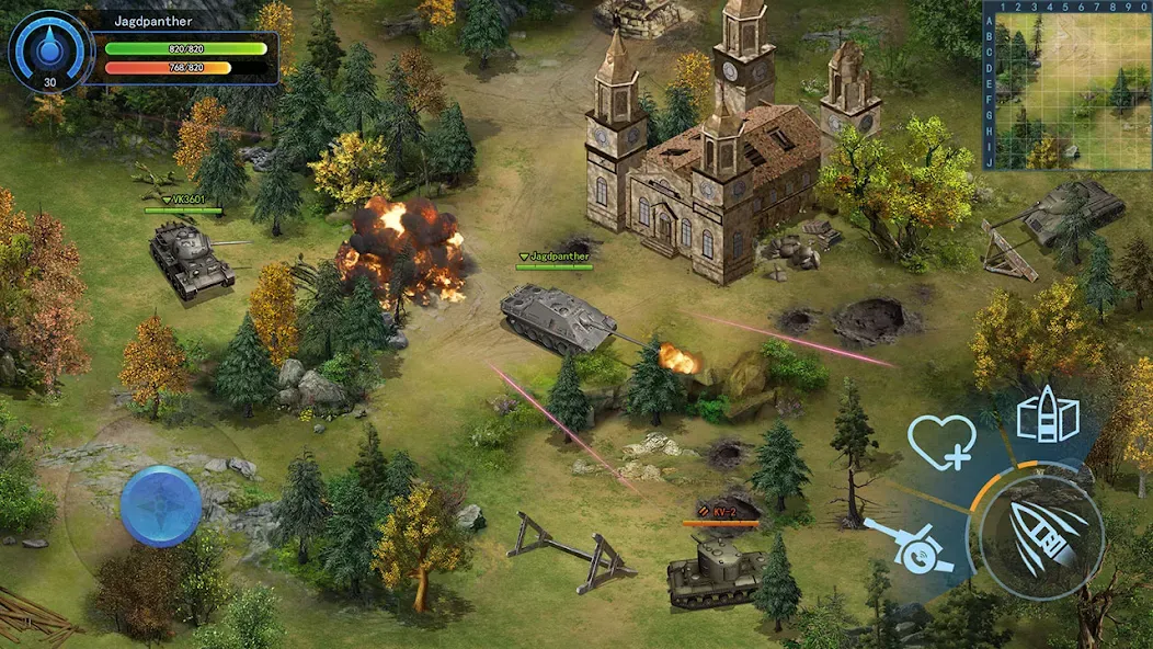 Ace Tank — Взломанная версия (Много денег) — скриншот 4