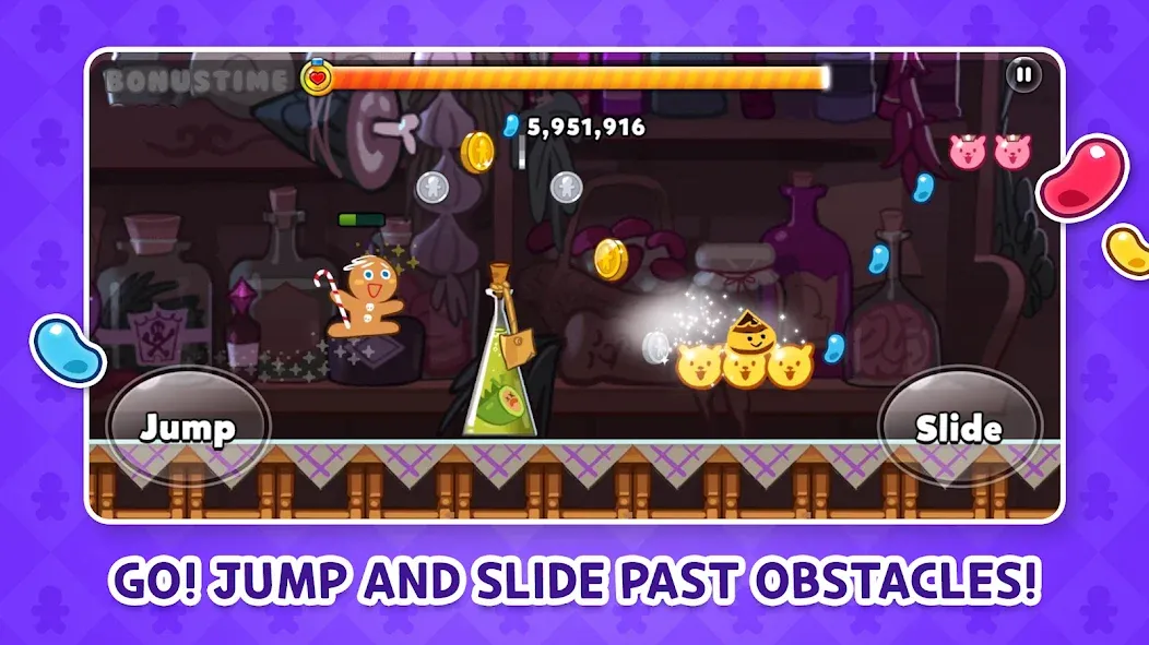CookieRun: OvenBreak — Взломанная версия (Много кристаллов и денег) — скриншот 1 CookieRun: OvenBreak — Взломанная версия (Много кристаллов и денег) — скриншот 1