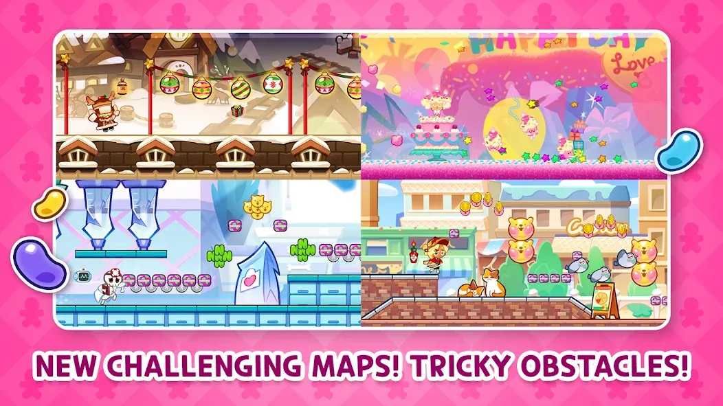 CookieRun: OvenBreak — Взломанная версия (Много кристаллов и денег) — скриншот 2 CookieRun: OvenBreak — Взломанная версия (Много кристаллов и денег) — скриншот 2