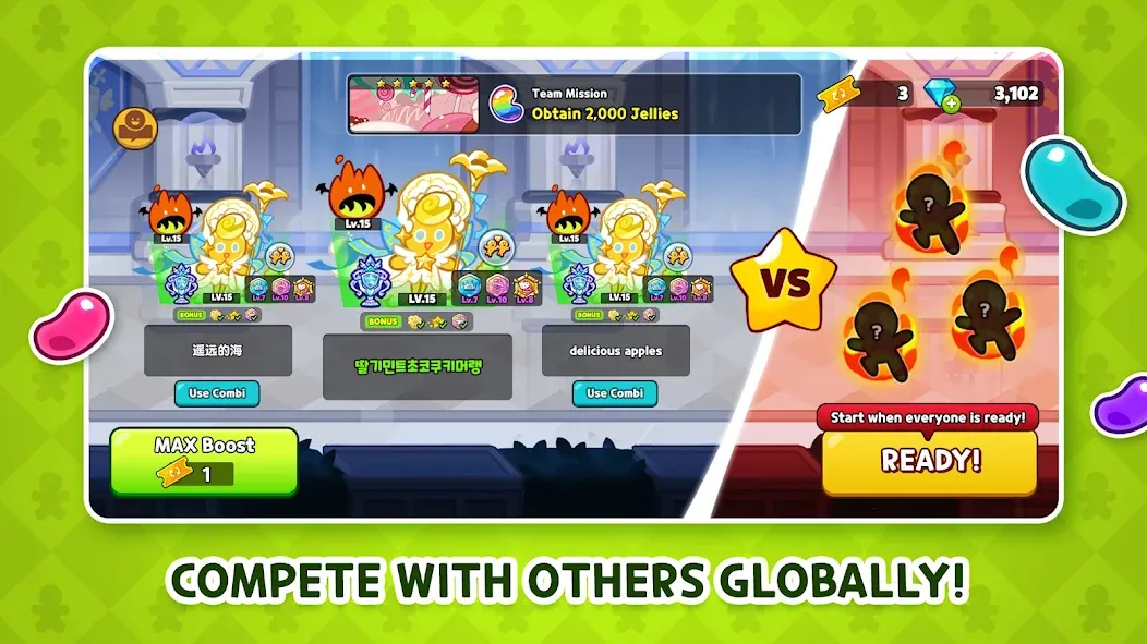 CookieRun: OvenBreak — Взломанная версия (Много кристаллов и денег) — скриншот 5