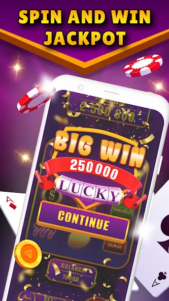 Slot Machines: Casino Slots MOD — Много денег на Андроид — скриншот 5