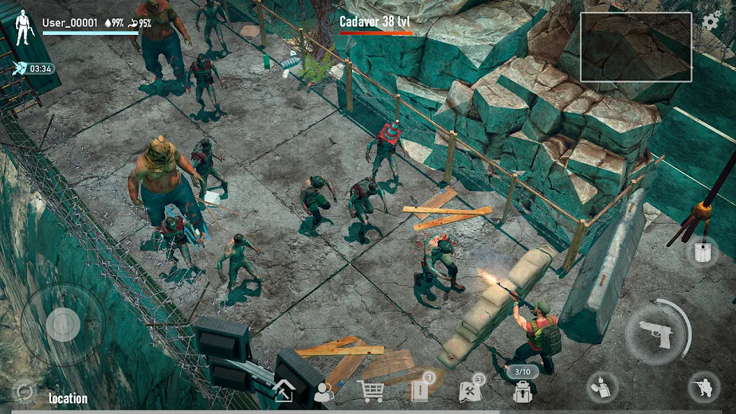 Скачать Dead God Land: Survival Games (Мод: Много денег и бессмертие) на Андроид — скриншот 5