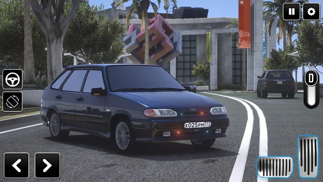 2114 Car Driving: Lada sedan MOD — Много денег на Андроид — скриншот 2