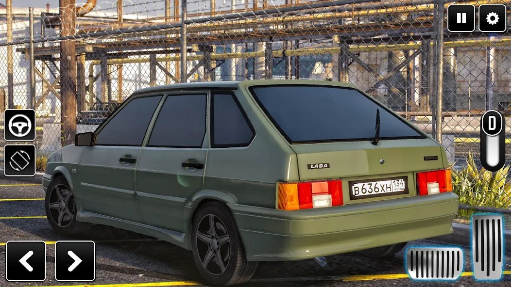 2114 Car Driving: Lada sedan MOD — Много денег на Андроид — скриншот 3