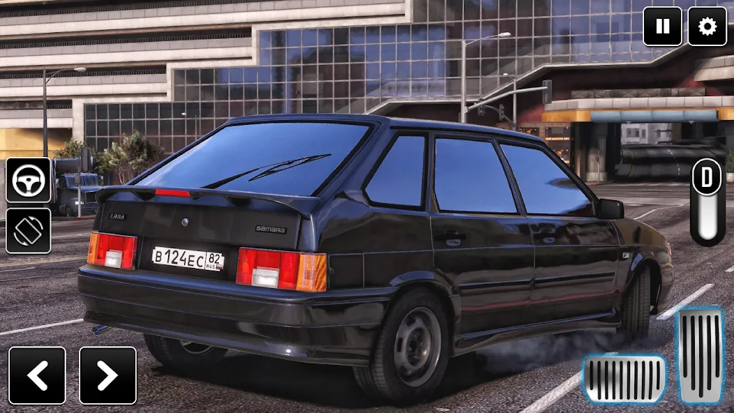 2114 Car Driving: Lada sedan MOD — Много денег на Андроид — скриншот 4