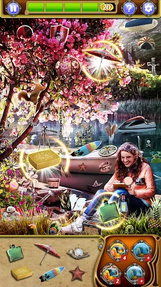Скачать Hidden Object: 4 Seasons с модом — Много денег — скриншот 2