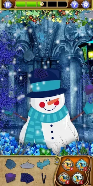 Скачать Hidden Object: Winter Wonder на телефон — Бесконечные подсказки — скриншот 4