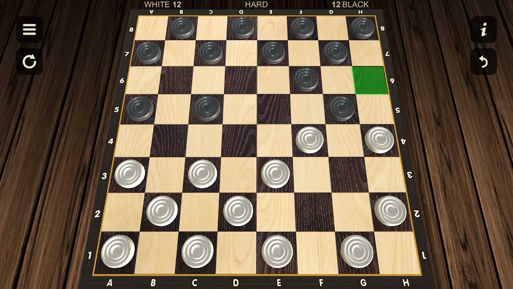 Скачать Checkers - Two player (Мод: Все доски и темы разблокированы) на Андроид — скриншот 1