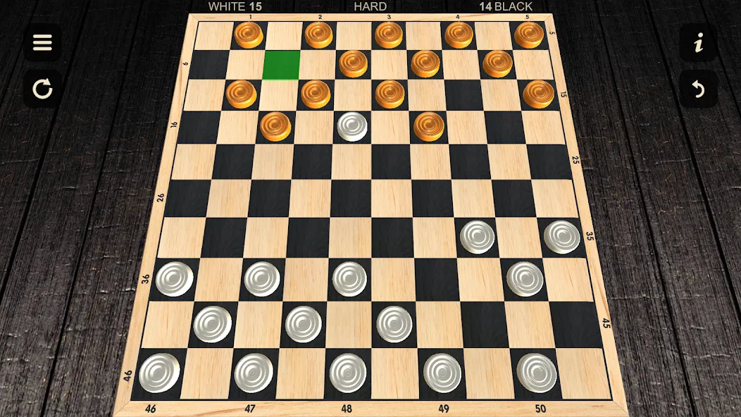 Скачать Checkers - Two player (Мод: Все доски и темы разблокированы) на Андроид — скриншот 2