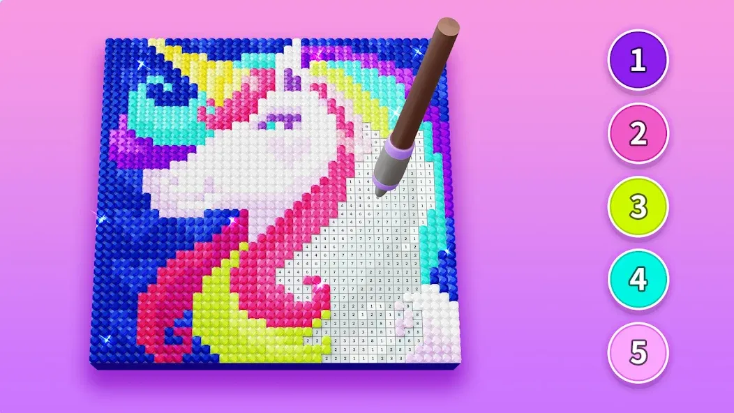 Скачать взлом Diamond Painting by Number на Андроид — Много денег и без рекламы — скриншот 4 Скачать взлом Diamond Painting by Number на Андроид — Много денег и без рекламы — скриншот 4
